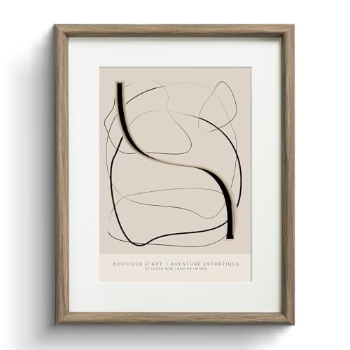 Abstract Line Drawing Print