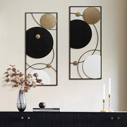 Abstract Metal Wall Panels