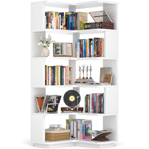 Adjustable Corner Bookshelf