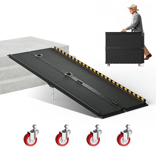Adjustable Folding Wheelchair Ramp
