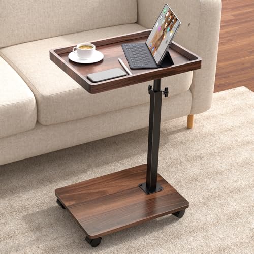 Adjustable Height C-Shaped Table