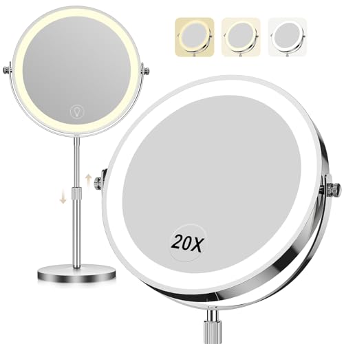 Adjustable Vanity Mirror with LED Lights