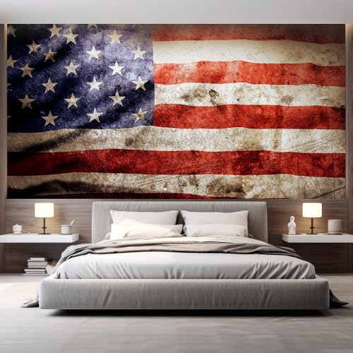 American Flag Wall Mural