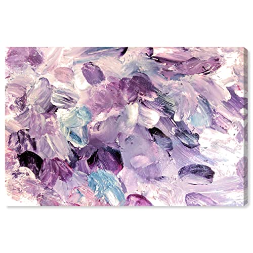 Amethyst Abstract Canvas Print
