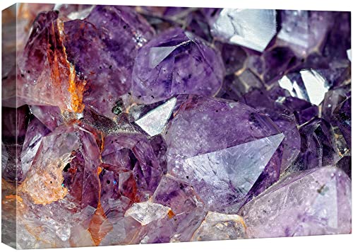 Amethyst Tone Framed Art