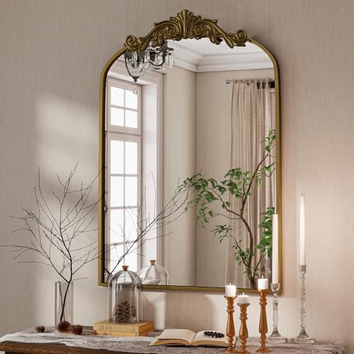 Ornate Wood Carved Mirror