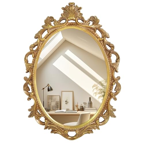 Antique Finish Wall Mirror