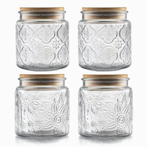 Antique Style Glass Jars