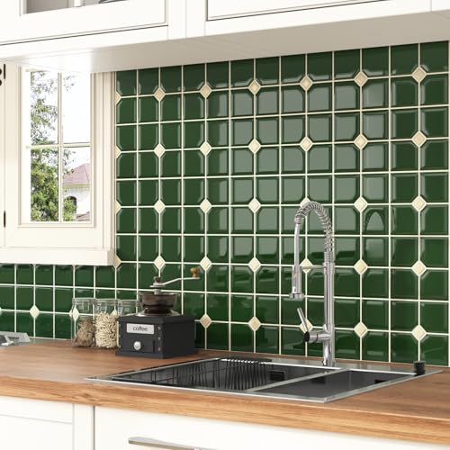 Antique Green Fireplace Tiles