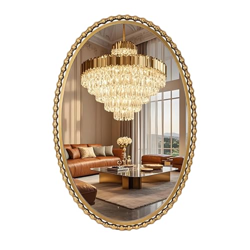Antique Style Oval Vanity Mirror