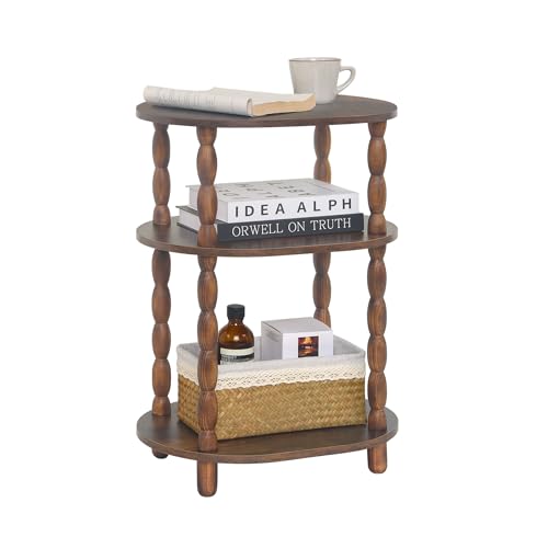 Antique Wood Highlight Table