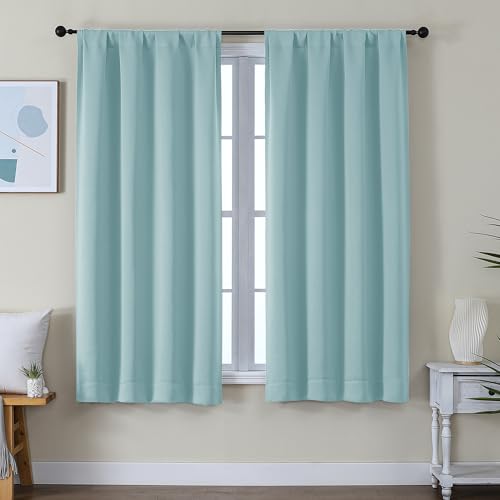 Aqua Drapes