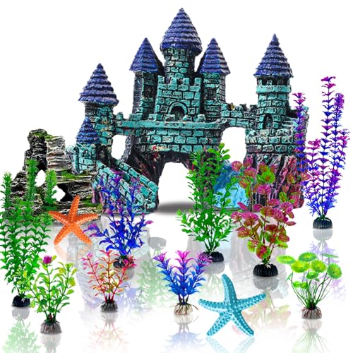 Aquarium Decoration Set