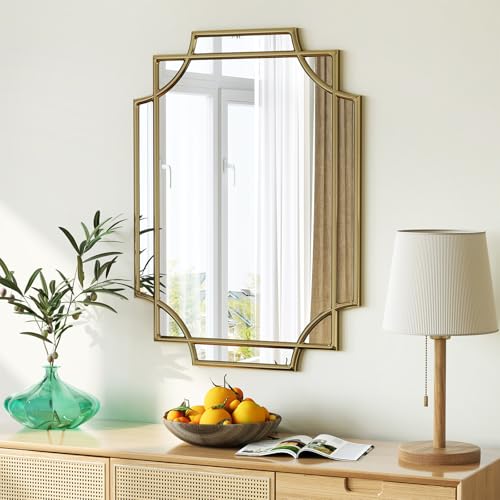 Art Deco Geometric Mirror