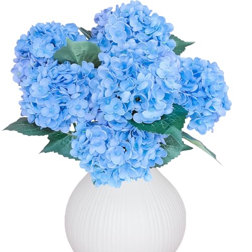 Artificial Blue Hydrangea Bouquet