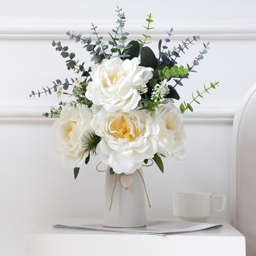Artificial Peony Flower Arrangement