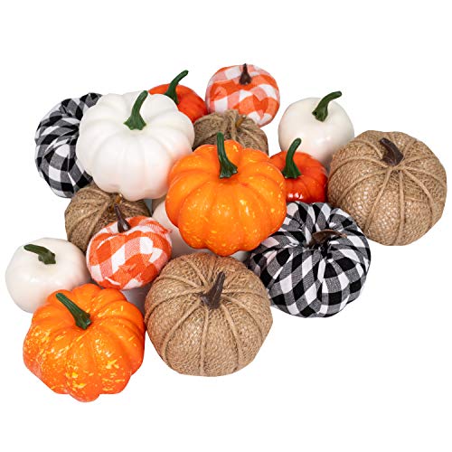 Artificial Pumpkin Set