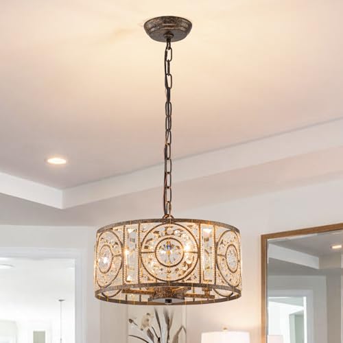 Decorative Metal Short Chandelier