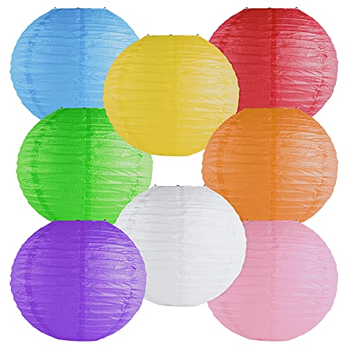 Assorted Color Paper Lanterns