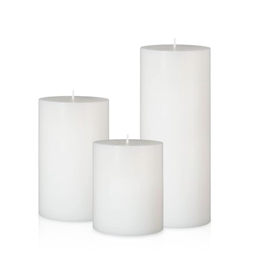 Assorted Height Pillar Candles