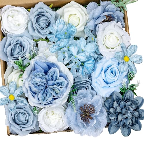 Baby Blue Floral Arrangements