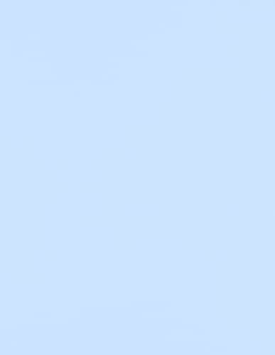 Baby Blue Cardstock Paper for Printing