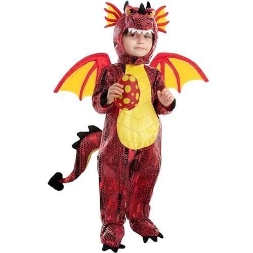 Baby Dragon Costume with Tail and Scales