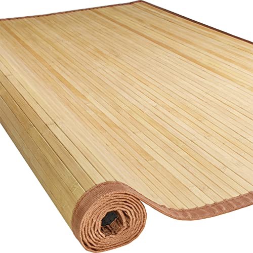 Natural Bamboo Area Rug