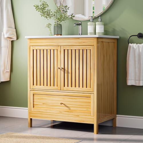 Sustainable Bamboo Vanity