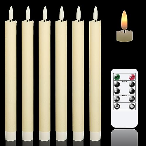 Battery-Operated LED Taper Candles