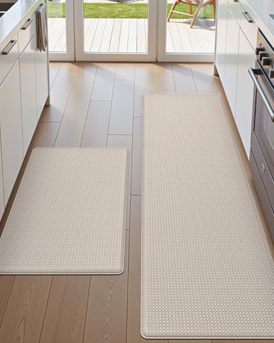 Beige Kitchen Floor Mat