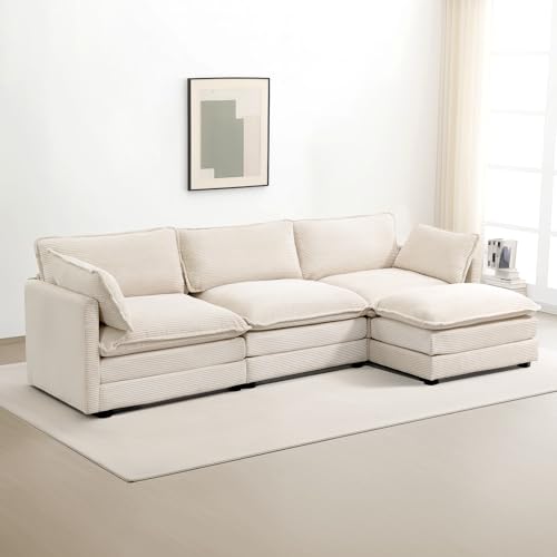 Cream Shade Sectional Sofa