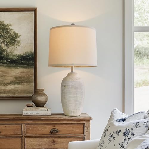 Beige Table Lamp