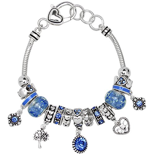 Birthstone Charm Bracelet