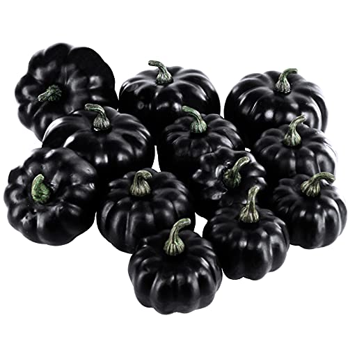 Black Decorative Pumpkins