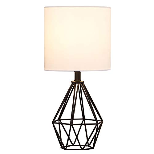 Black Metal Geometric Lamp