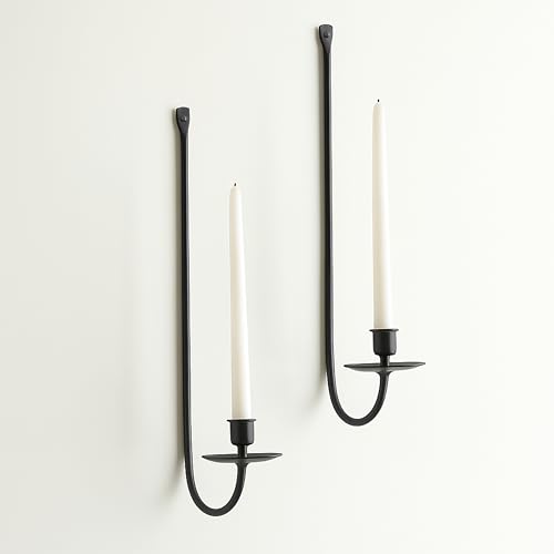 Black Metal Wall Sconces