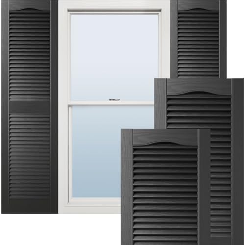 Black Outdoor Window Shutters