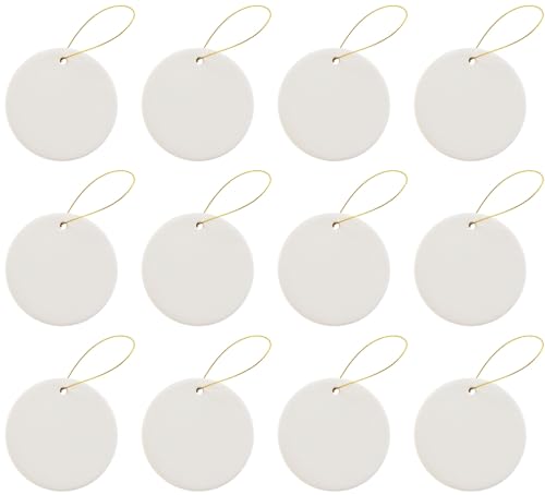 Blank Ceramic Ornaments