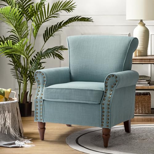 Nailhead Trim Feature Chair