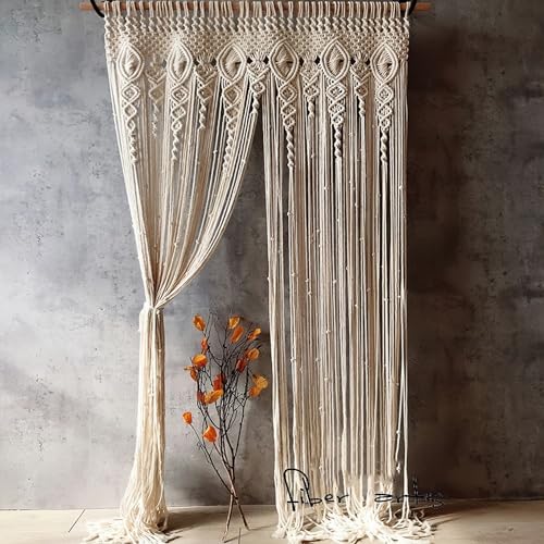 Bohemian Macramé Curtain