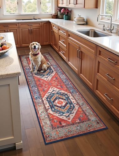 Bohemian Patterned Runner Rug