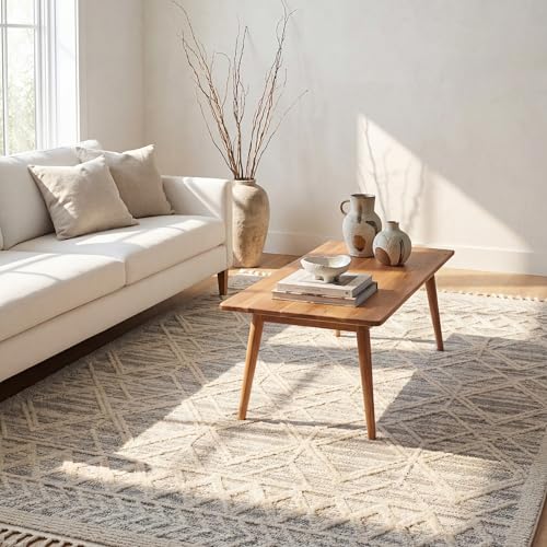 Boho Fringe Area Rug