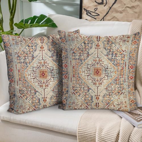 Vintage-Inspired Throw Pillows