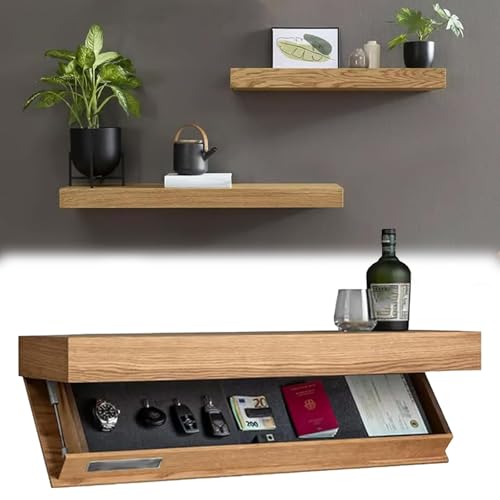 Bookshelf with Hidden Compartments