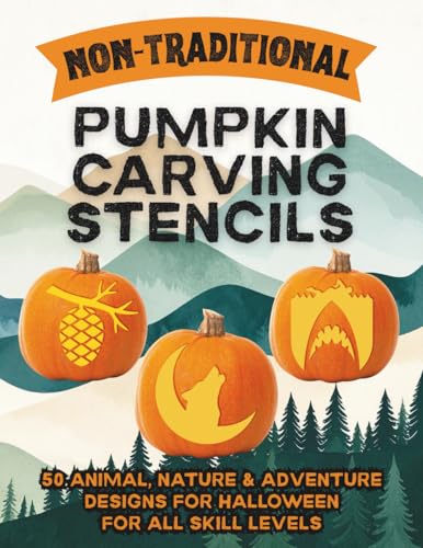 Botanical Stencils for Pumpkin Carving