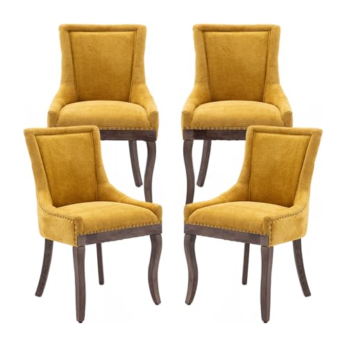 Chic Brass Accent Chairs