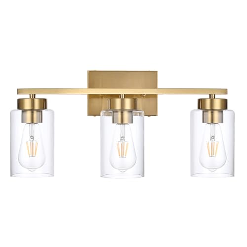 Modern Brass Bathroom Light Fixtures