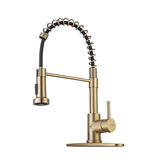 Brass Kitchen Faucet