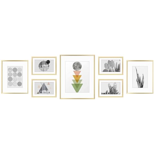 Decorative Brass Frame Set